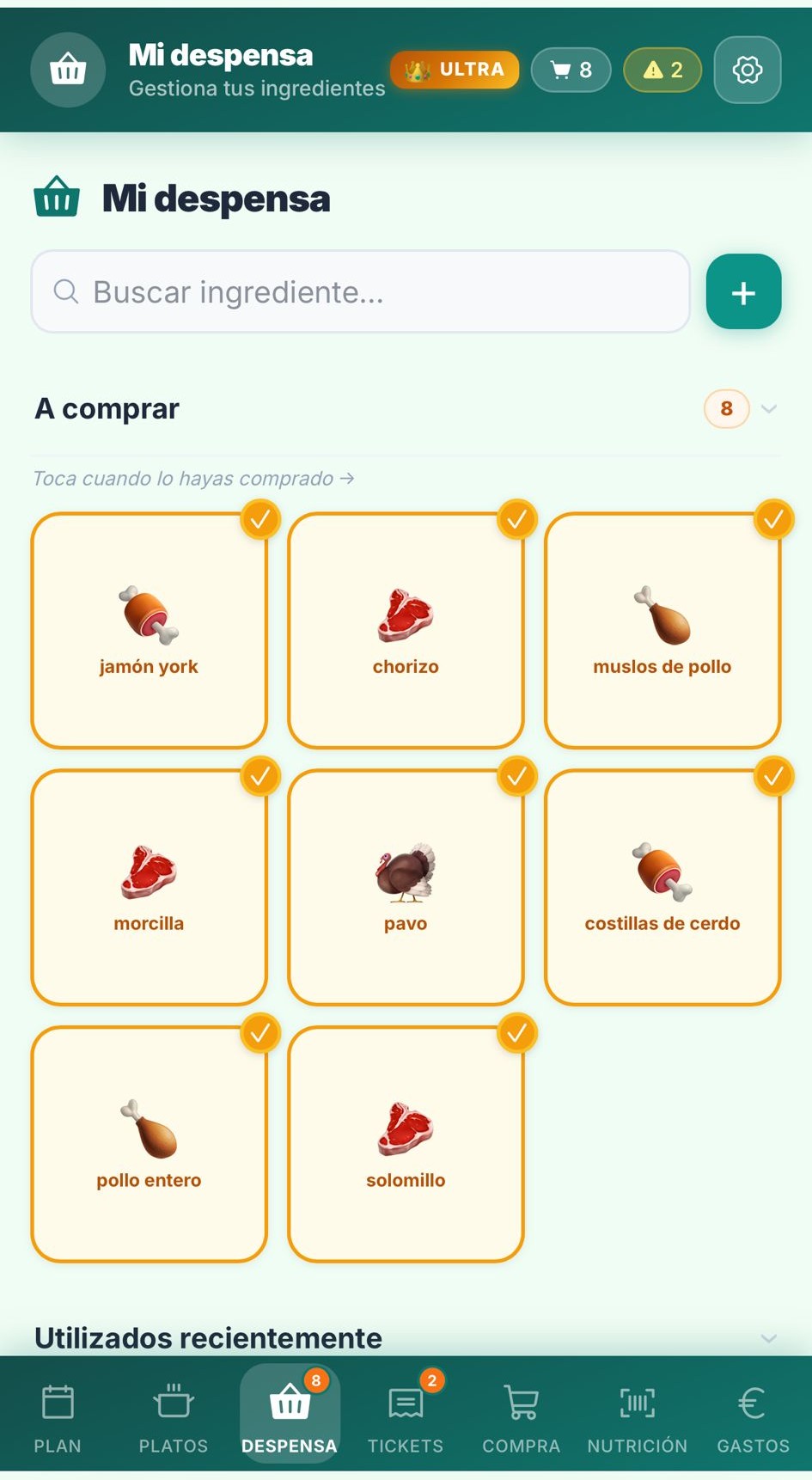 Mi despensa